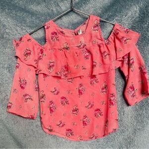 Beautees Pink Floral Top